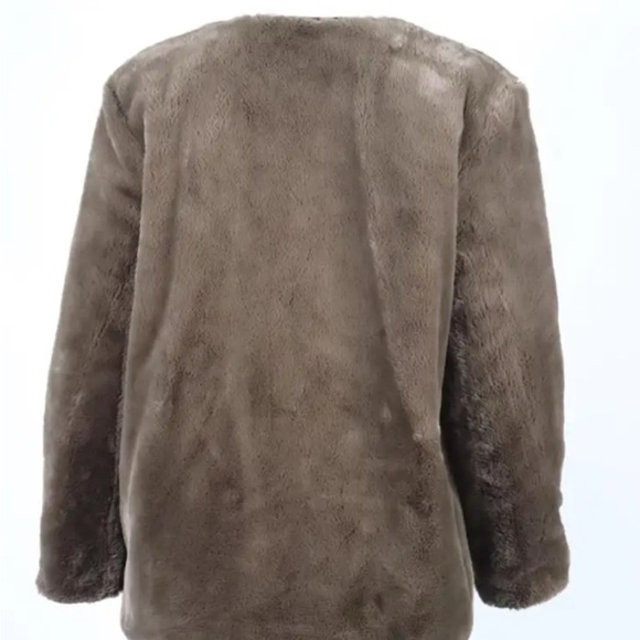 The KOOPLES- Brand new with tags reversible, faux fur coat - Picture 6 of 10